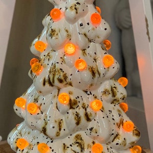 Hand painted Ceramic Christmas Tree