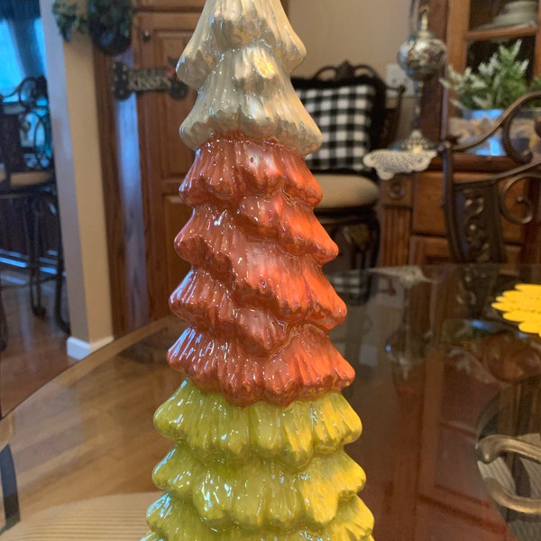 Ceramic Candy Corn Tree