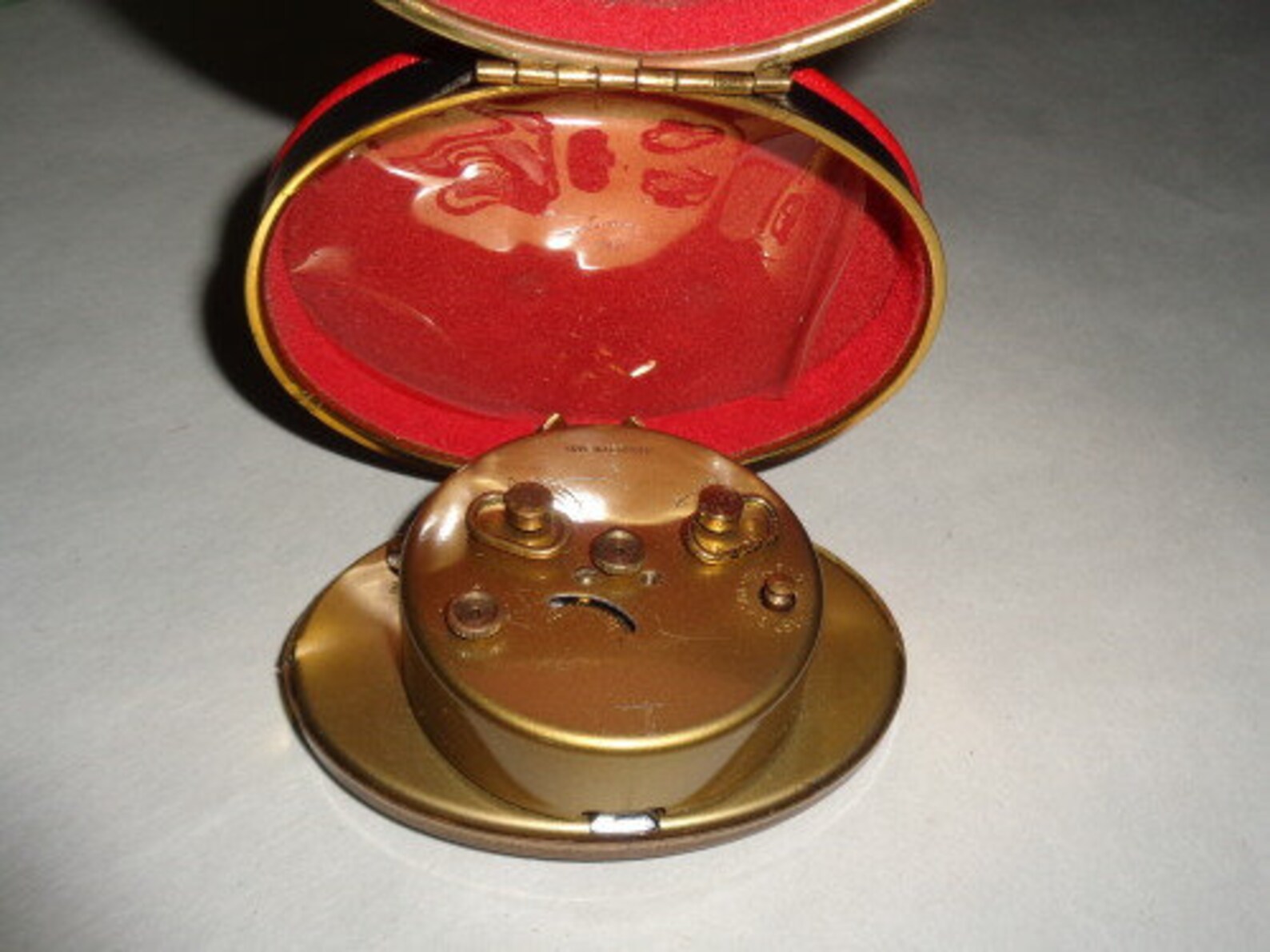 Rare Vintage ELGIN Travel Alarm Clock Working West Germany Etsy