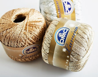 Metallic Crochet Thread Etsy