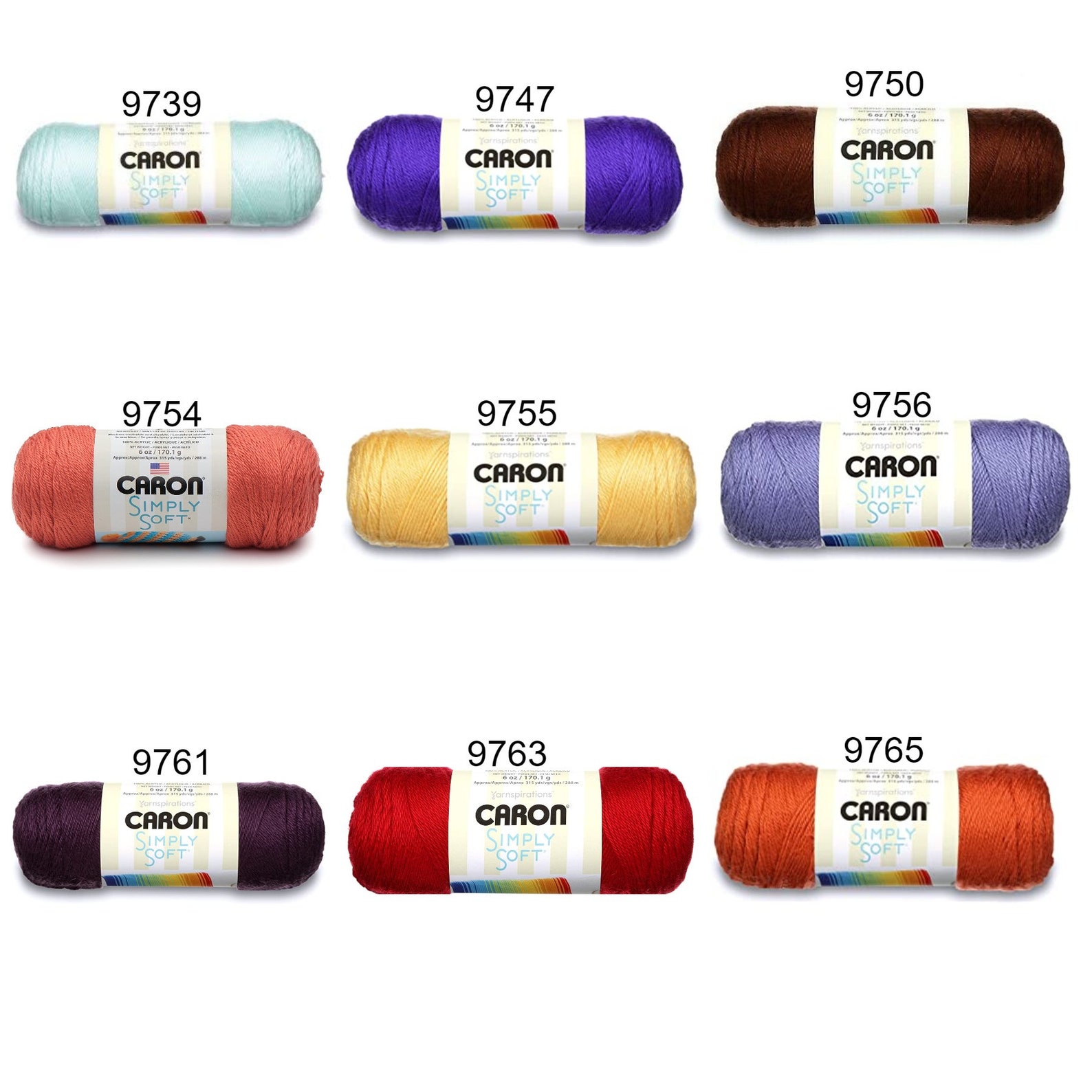 Caron Simply Soft Aran Yarn Worsted Weight Soft Acrylic Yarn Etsy UK