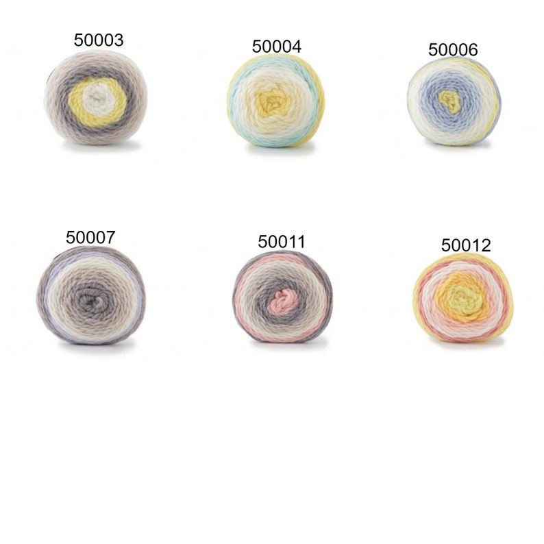 Caron Baby Cakes Aran yarn variegated baby yarn multicolor Etsy