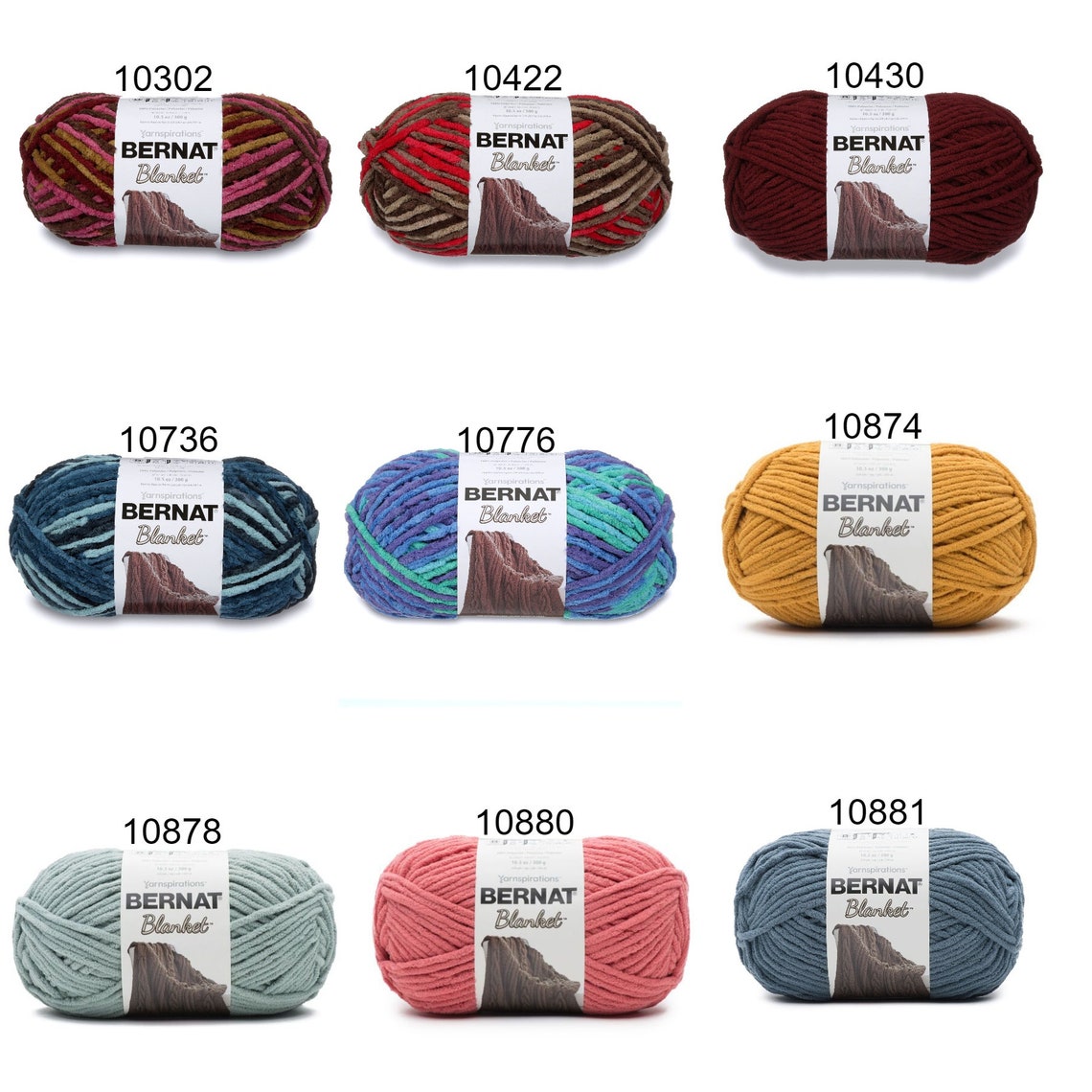 Bernat Blanket 300 Gr Soft Chenille Yarn Chunky Yarn Soft Etsy UK