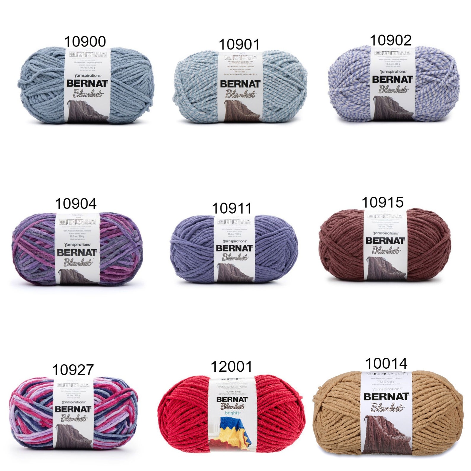 Bernat Blanket 300 gr soft chenille yarn chunky yarn soft Etsy