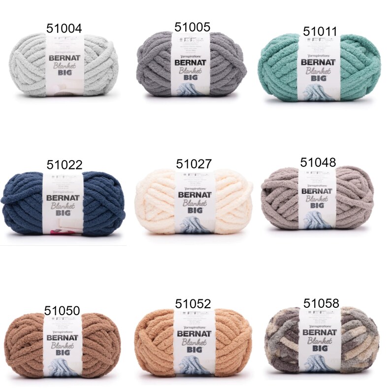 Bernat Blanket Big Soft Chenille Yarn Chunky Yarn Soft Chunky Etsy