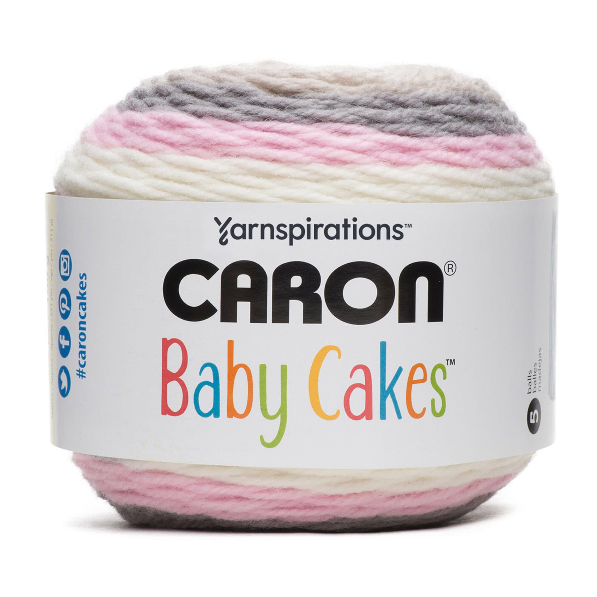 Caron Baby Cakes Aran yarn variegated baby yarn multicolor Etsy