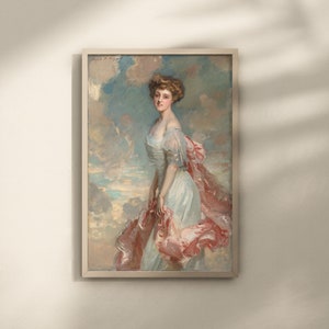 Miss Mathilde Townsend by John Singer Sargent 1907 oil on canvas printable vintage art