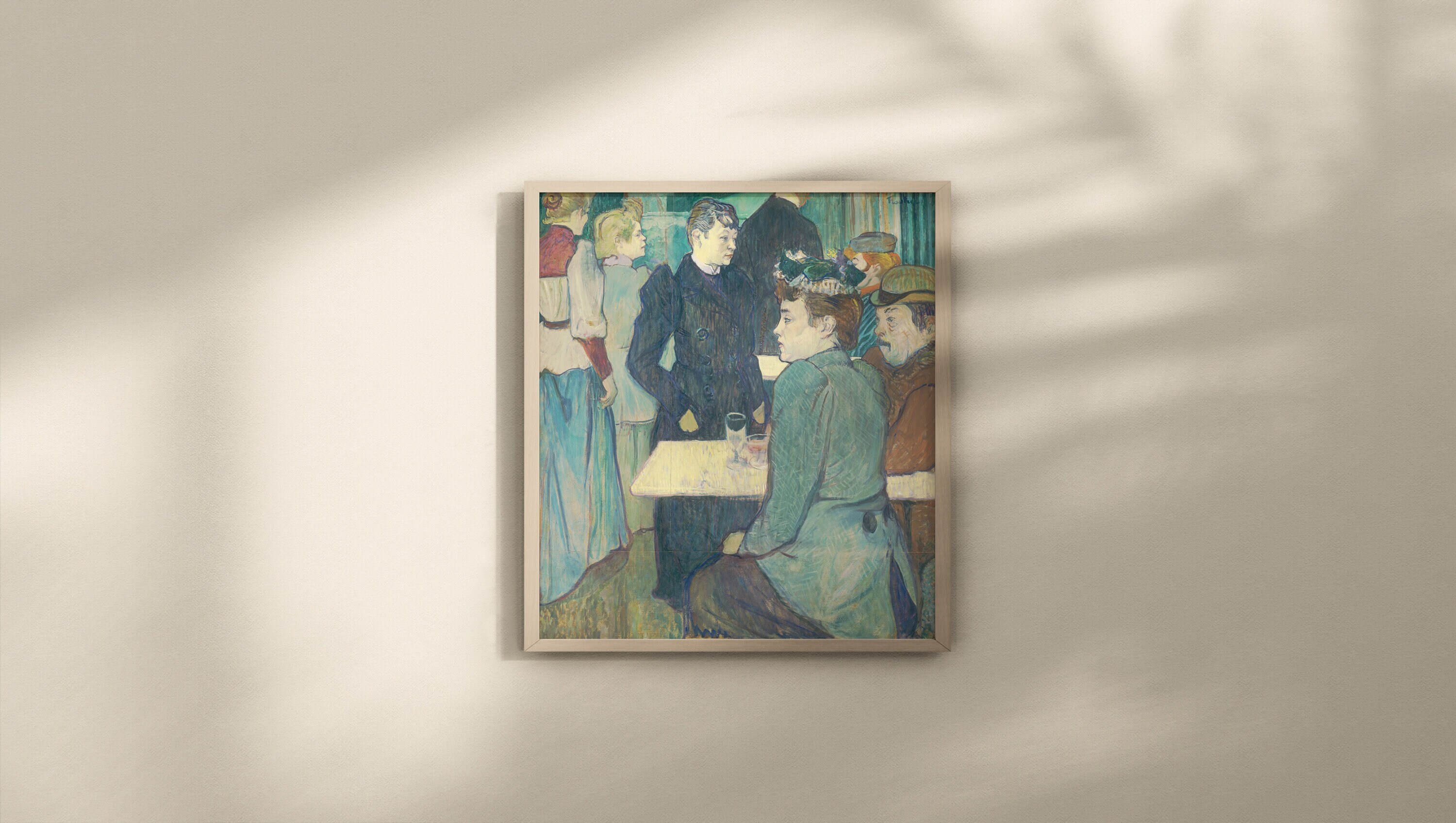 アンリ・ド・トゥールーズ・ロートレック作「ムーラン・ド・ラ