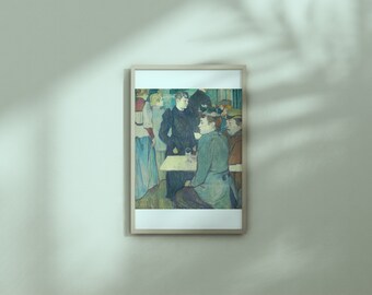 アンリ・ド・トゥールーズ・ロートレック作「ムーラン・ド・ラ