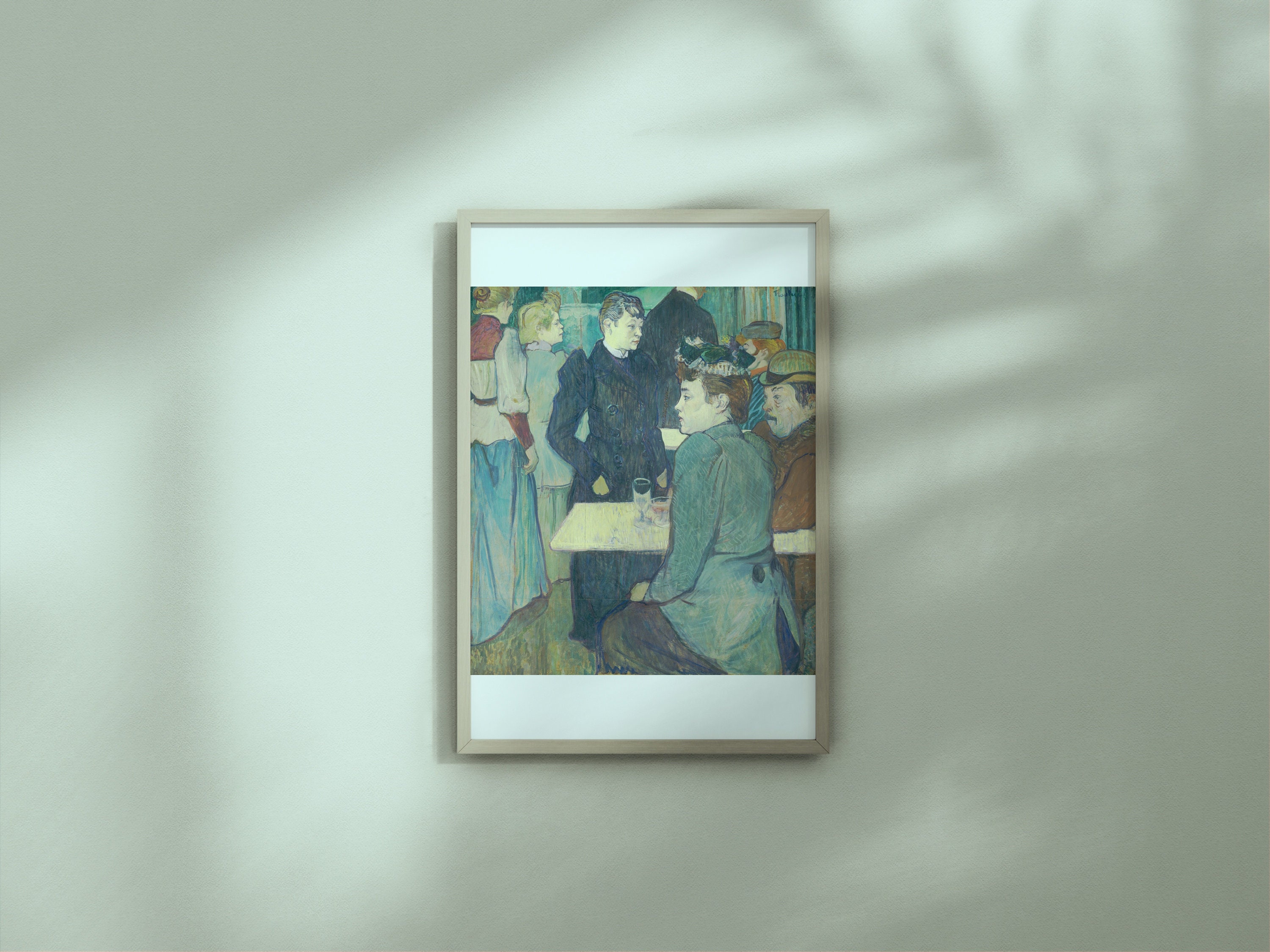 アンリ・ド・トゥールーズ・ロートレック作「ムーラン・ド・ラ