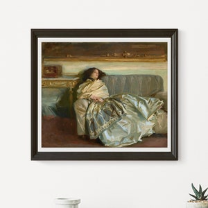 Nonchaloir (Repose) by John Singer Sargent 1911 oil on canvas printable vintage art