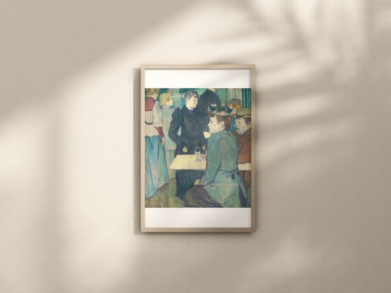 アンリ・ド・トゥールーズ・ロートレック作「ムーラン・ド・ラ