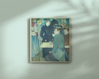 アンリ・ド・トゥールーズ・ロートレック作「ムーラン・ド・ラ