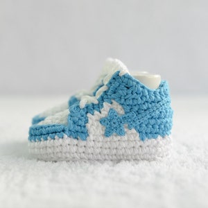 Zapatillas de bebé a crochet - Zapatos de bebé niño a crochet - Botines de crochet - Regalo para baby shower