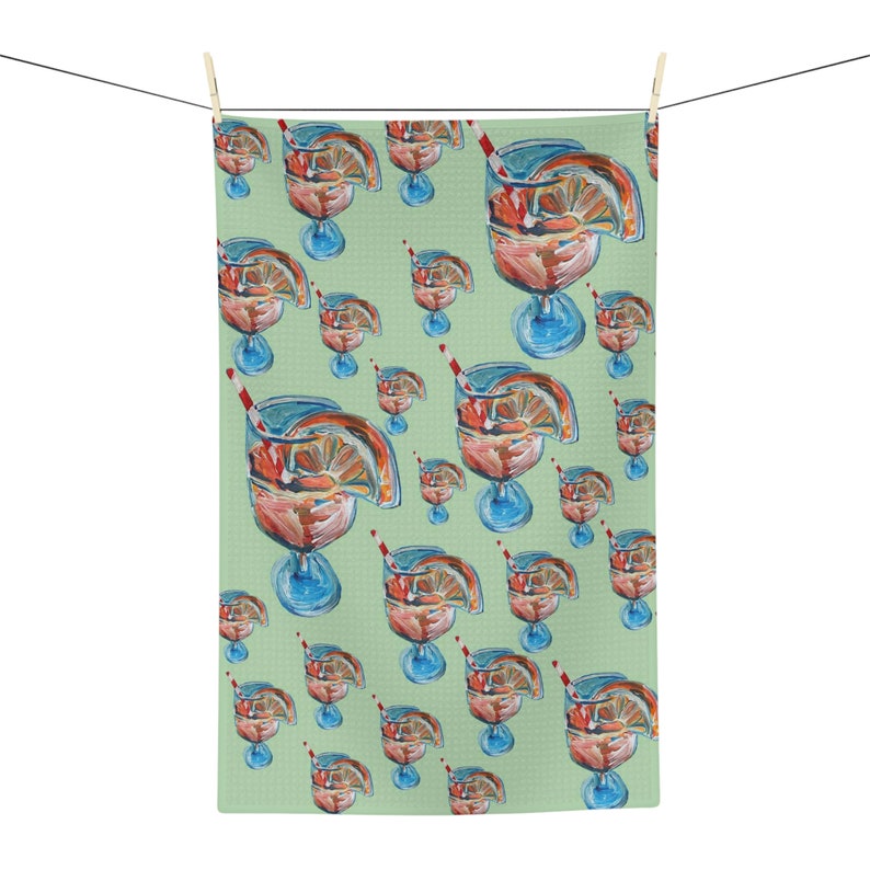 thumbnail image 2 of Mens Personalized Beach Cocktail Party Beach Towel 2 of 9