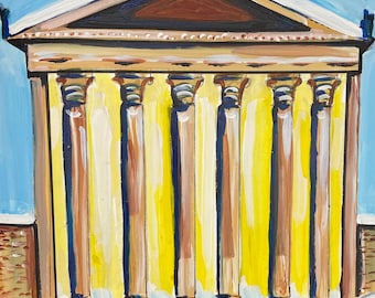 Philadelphia Museum of Art Art Print Snow day Art Philadelphia Wall Decor