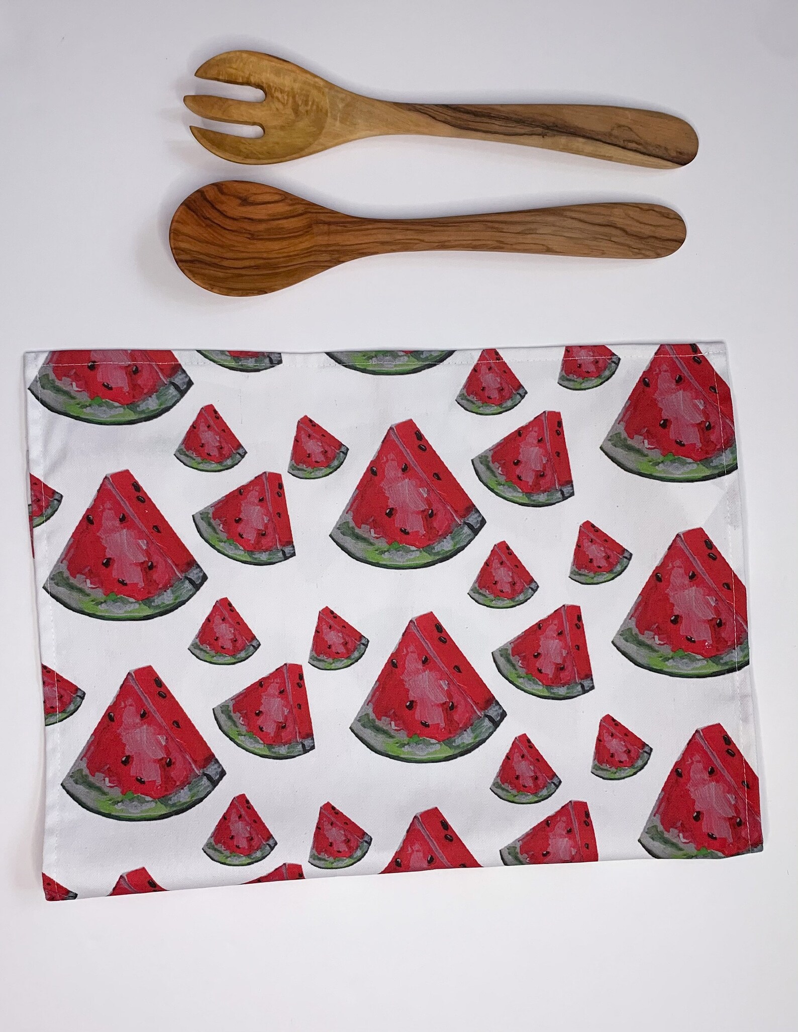 Watermelon Tea Towel Kitchen Towel Etsy