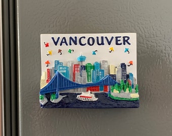 Vancouver Paraplu Skyline-magneet