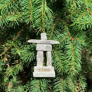 Whistler Inukshuk Christmas tree ornament
