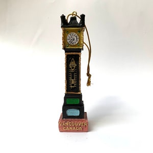 Vancouver Gastown Steam Clock Ornament