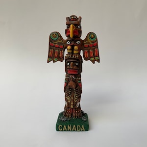 Totem Pole of western coast Canada