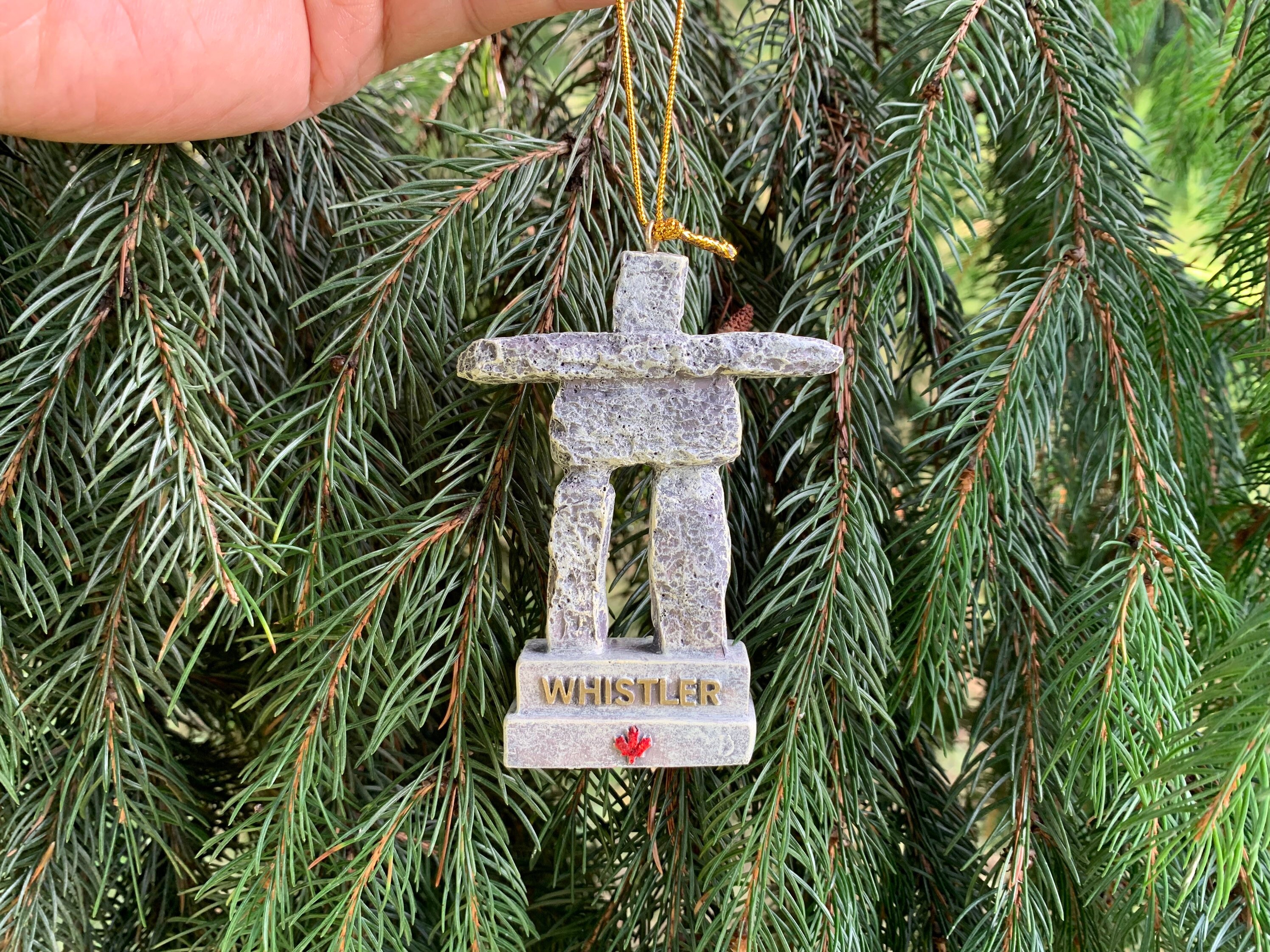 Whistler Inukshuk Christmas Tree Ornament - Etsy Canada