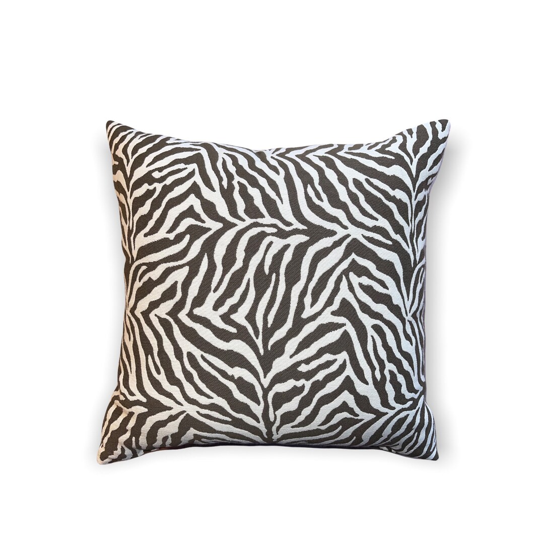 Zebra Pillow, Animal Print Etsy