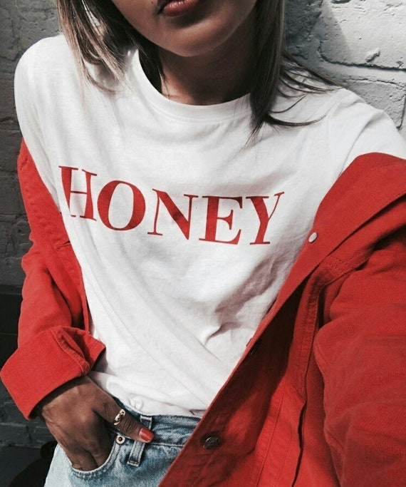 Honey Tshirt I Aesthetic Tshirt I Tshirt Tumblr I Girl Power T | Etsy