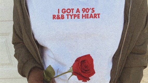 I Got A 90 S R B Type Heart Tshirt 90s Hip Hop Clothing Etsy
