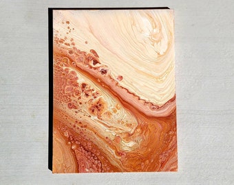Pintura de arte fluido abstracto 24x18