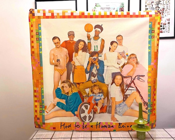 Glass Animals How to Be a Human Being Album Large Tapestry 40 x40