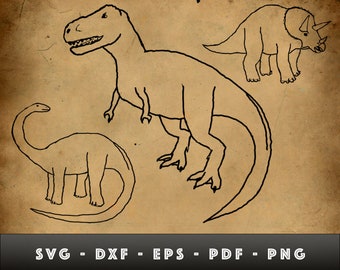 20 Dinosaur SVG Bundle Dinosaur SVG Files Dinosaur pdf Dinosaur dxf Dinosaur eps Dinosaur Coloring Pages Dinosaur png Dinosaur Shirt