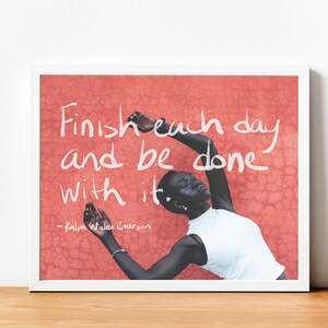 Ralph Waldo Emerson Quote Print, inspirerende muurkunst (digitale download) afbeelding 4