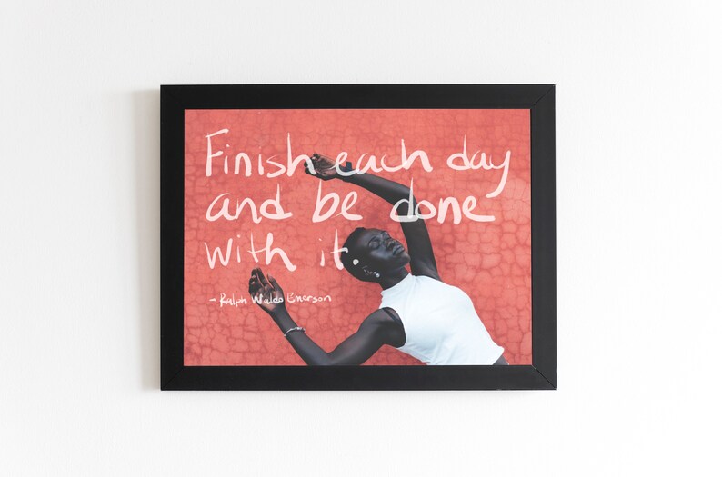 Ralph Waldo Emerson Quote Print, inspirerende muurkunst (digitale download) afbeelding 3