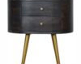 Wood And Brass Legs Etsy