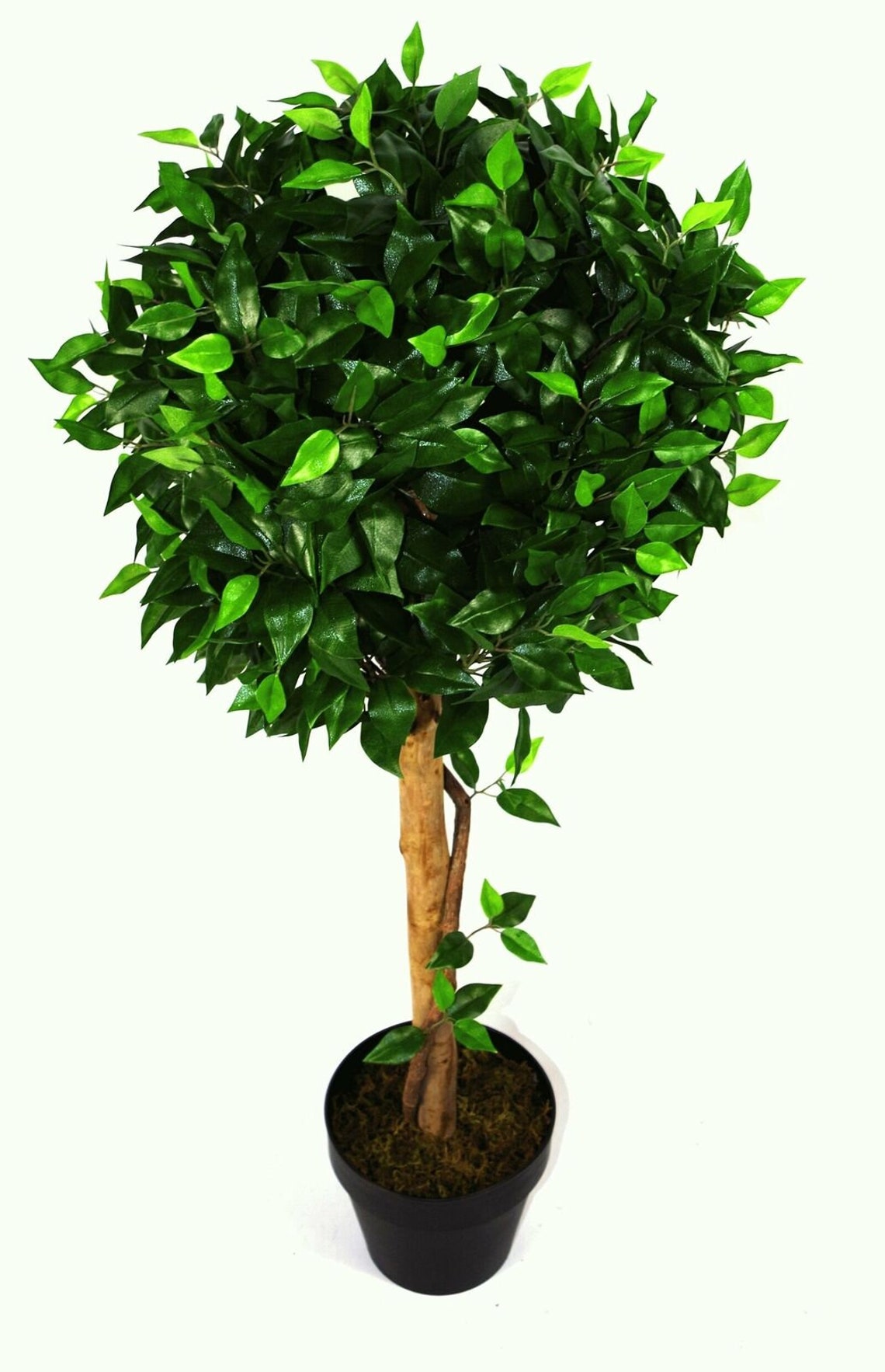Tall Artificial XLarge Ficus Ball Tree Indoor Outdoor Fake Etsy