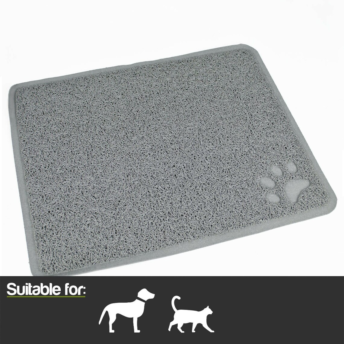 Large Cat Dog Bowl Mat Non slip back Easy Clean Dimensions Etsy