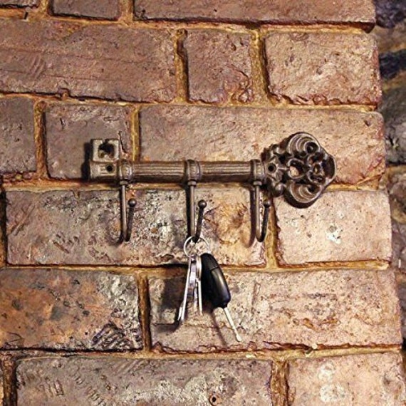 NEW Vintage Antique Style Key Hook Rustic Cast Iron Holder Etsy