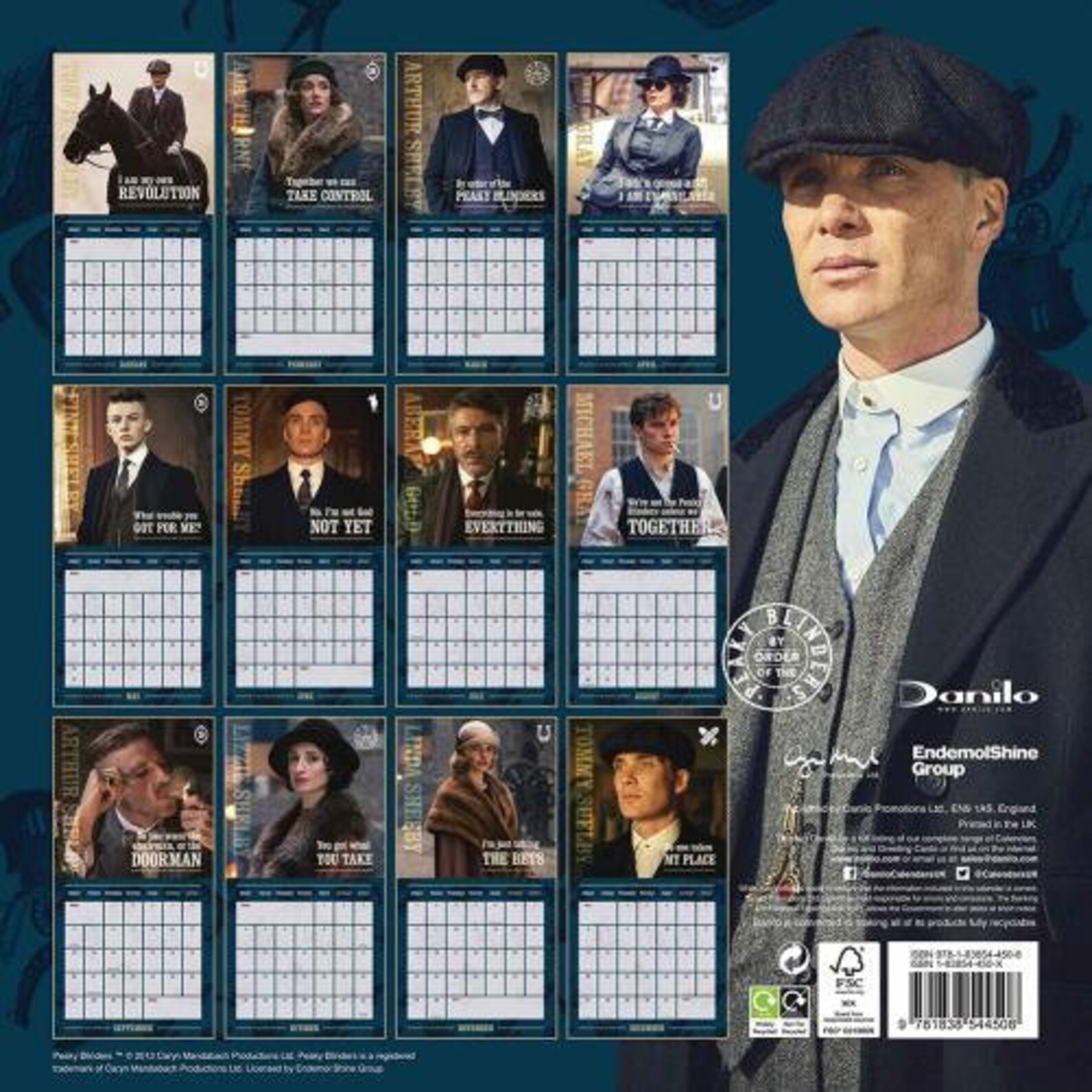 Peaky Blinders Calendar 2021 30cm x 30cm Etsy