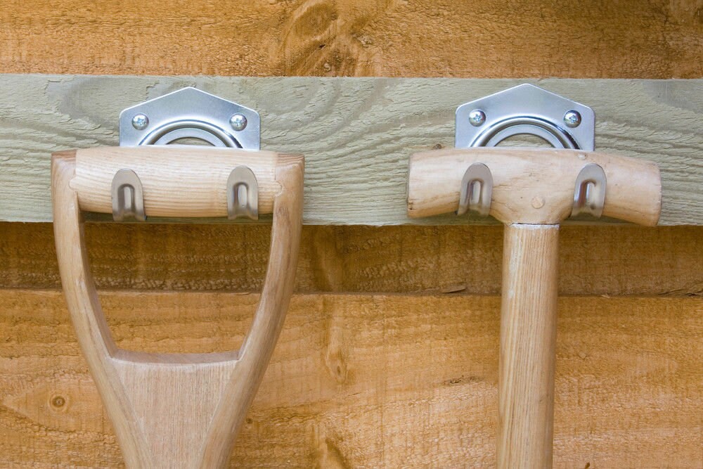 10 x Tool Hooks Set Tools Outdoor Garage Shed Hanging Bracket Etsy