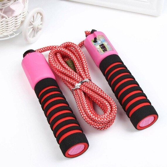 Skipping Rope Skip Counter Jump Boxing Jumping Gym Fitness Kids Adult New