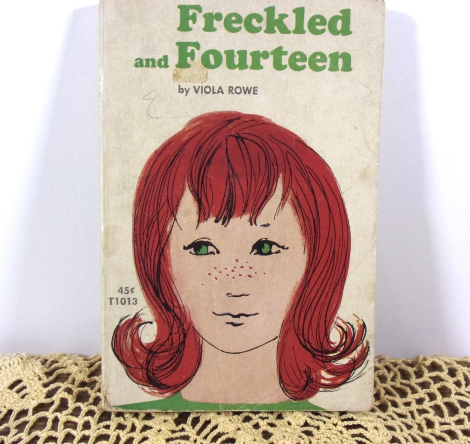 Freckled and Fourteen by Viola Rowe 1965 Illustrated by Etsy