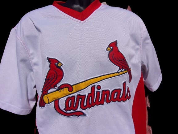 Men's new St. Louis Cardinals Blues Jersey shirt Blue 23 x 31 XL