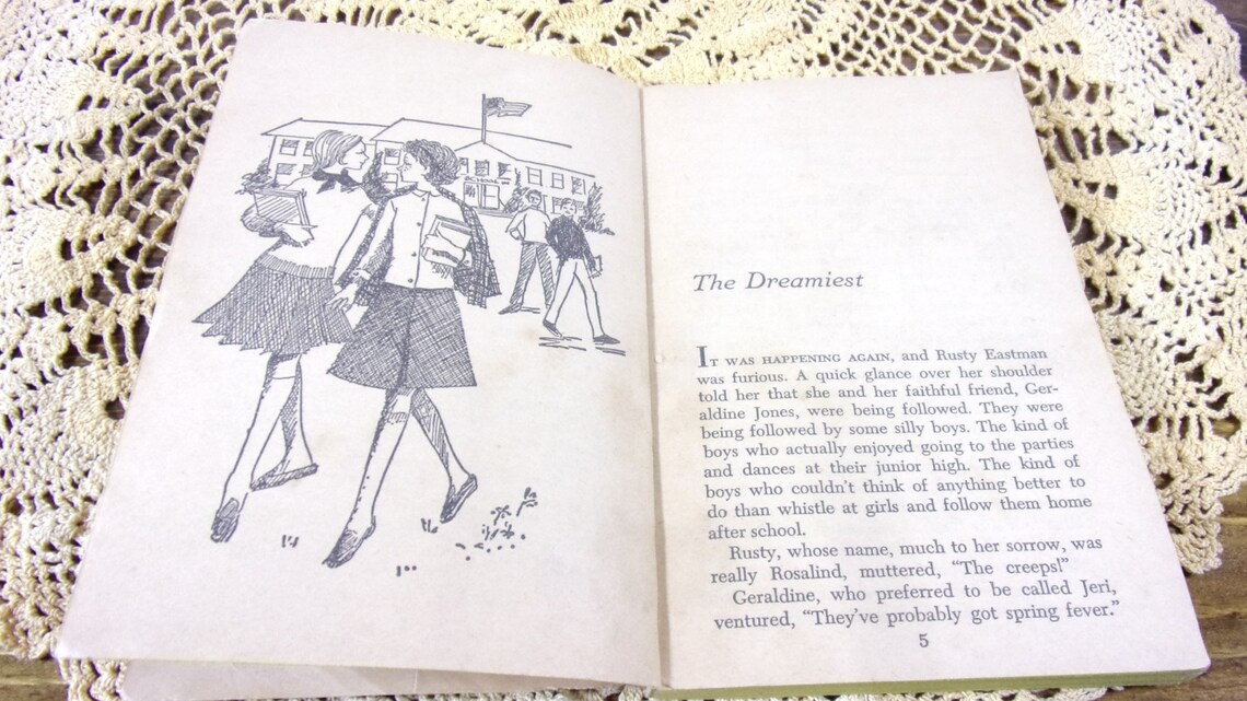 Freckled and Fourteen by Viola Rowe 1965 Illustrated by Etsy