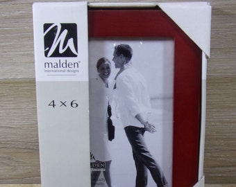 Wooden Malden Frame, Wall Frame, 4 X 6 Photo Frame, NIB Photo Frame, Contempary Picture Frame, Wedding Frame