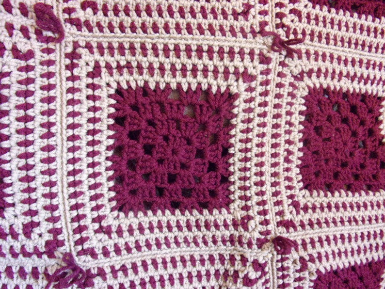 Hand Crochet Afghan New Lap Afghan Handmade Gift Handmade Etsy