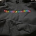 TPWK Positive Colorful Text Hoodie Embroidered 