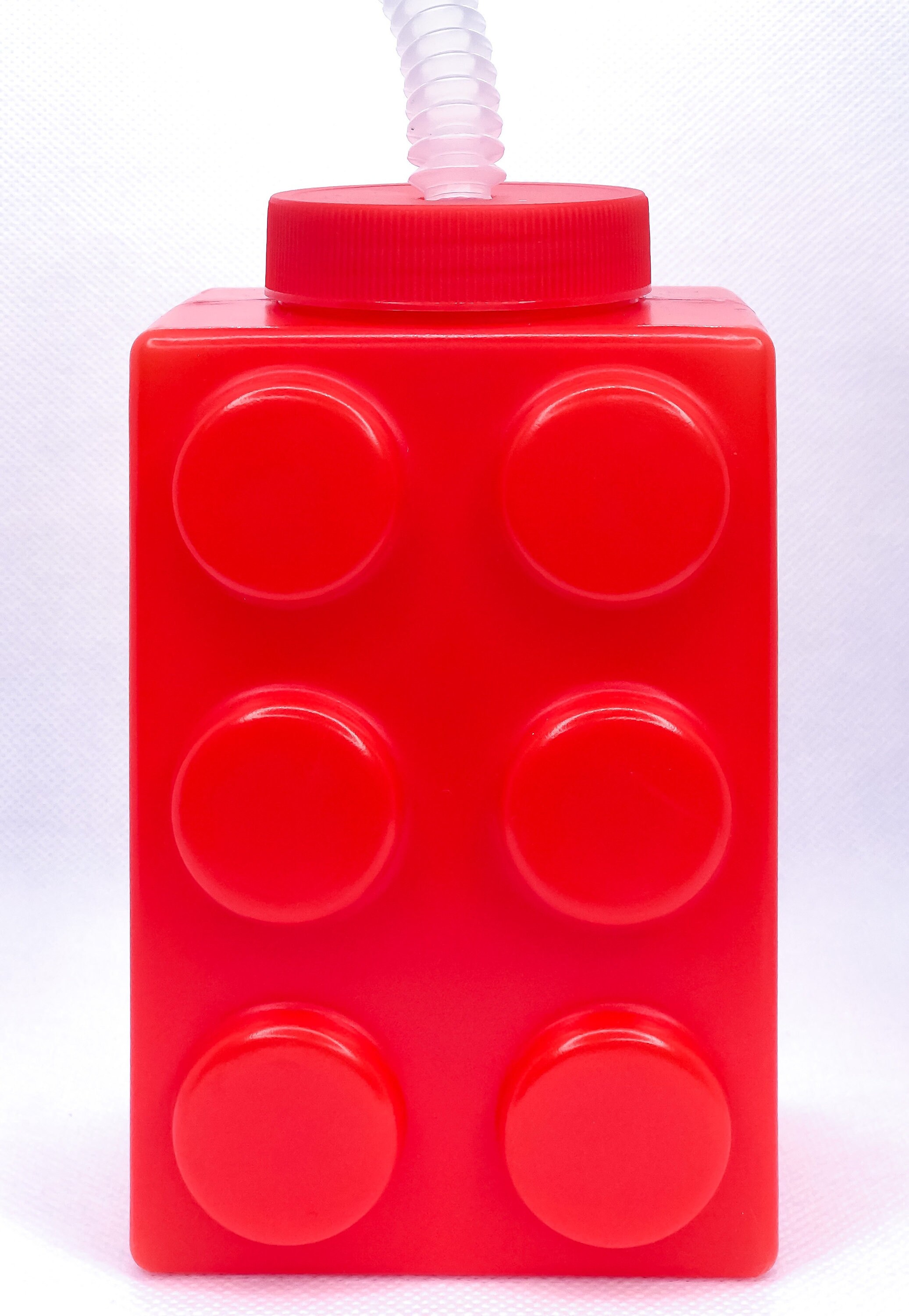 Colored Building Block Brick Drink Cups Birthday Party Etsy