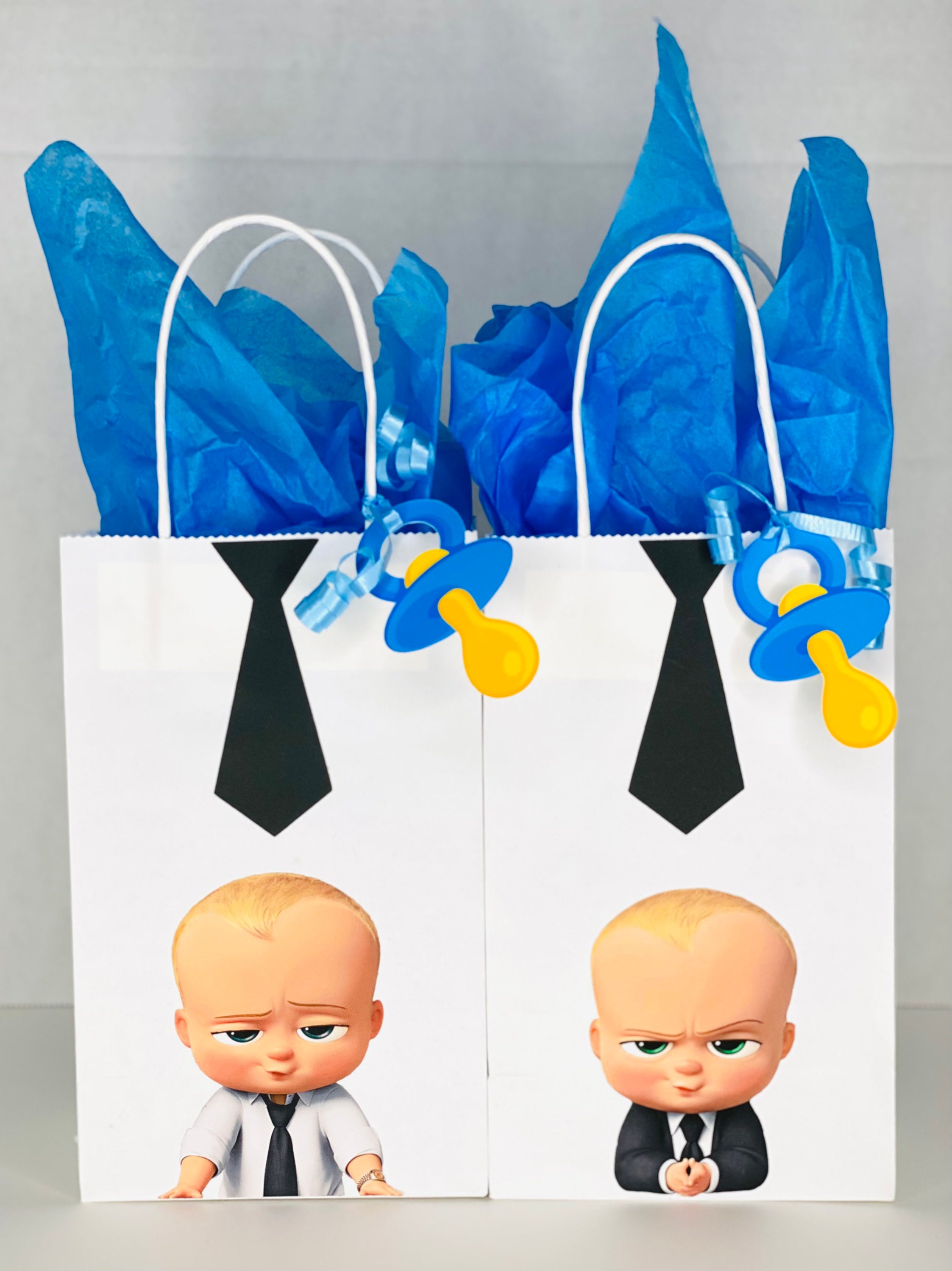 Boss Baby Favor Bag Boss Baby Gift Bag Boss Baby Birthday | Etsy