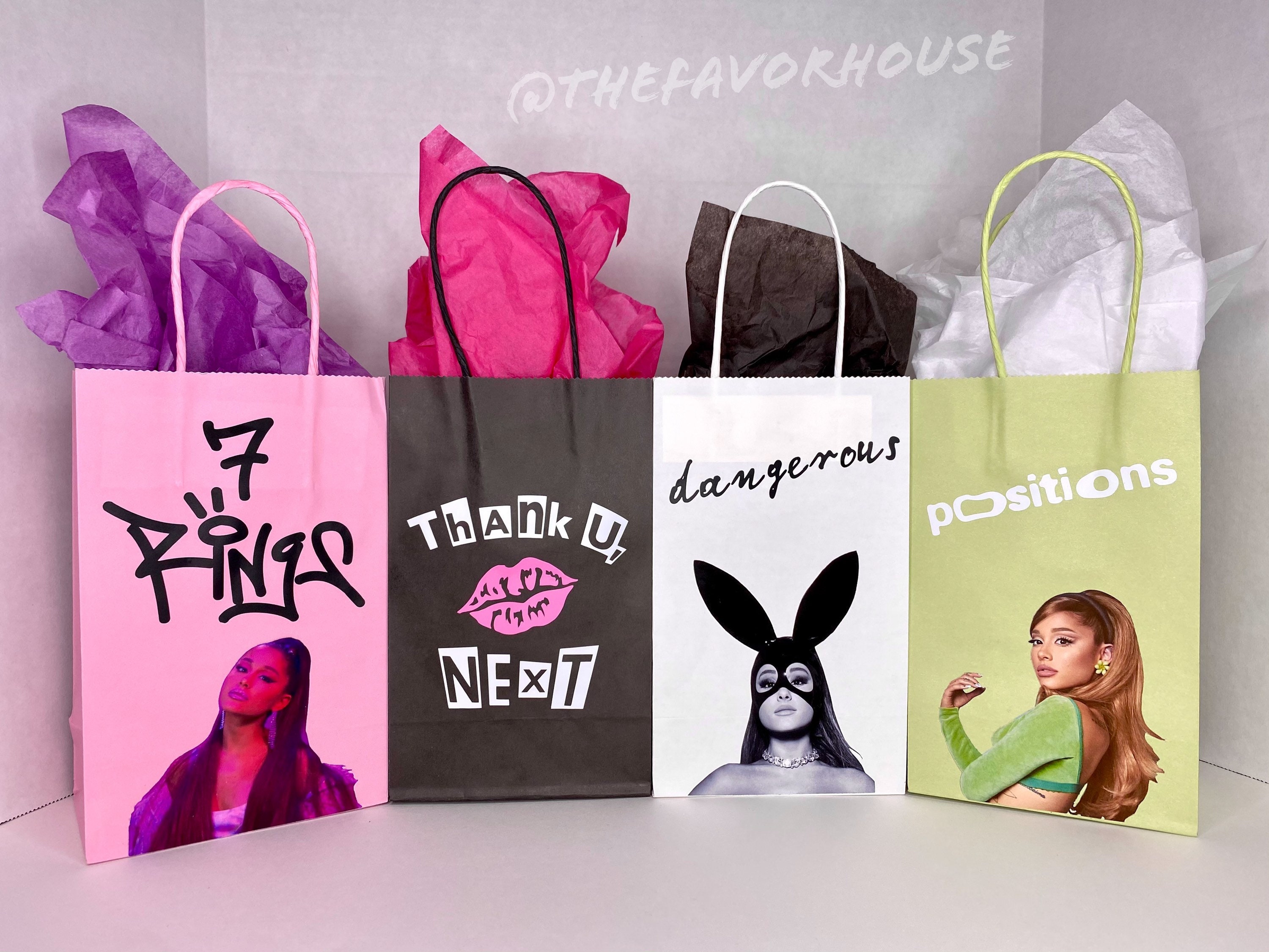 Ariana Grande Favor Bag Ariana Grande Gift Bag Ariana Grande 
